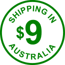 $9 shipping in Australia